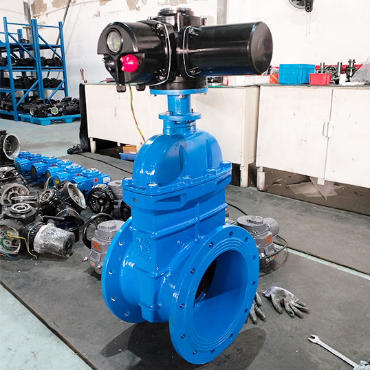 电动软密封闸阀Z型电动执行器