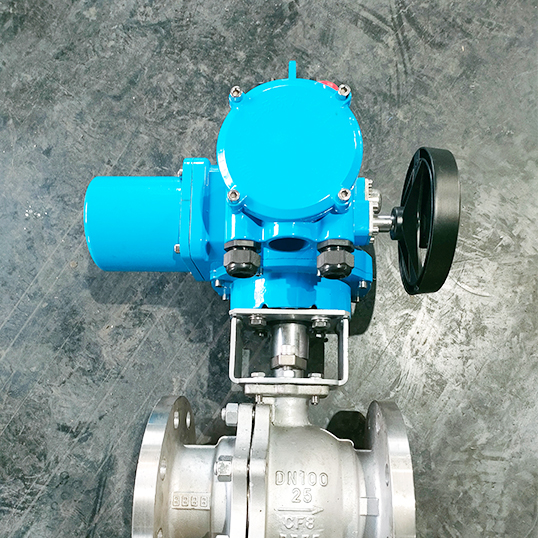 电动法兰球阀QB型电动执行器