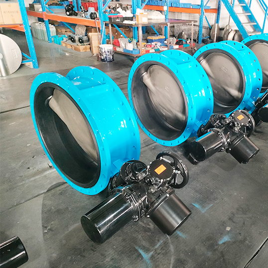 电动法兰蝶阀Z型电动执行器