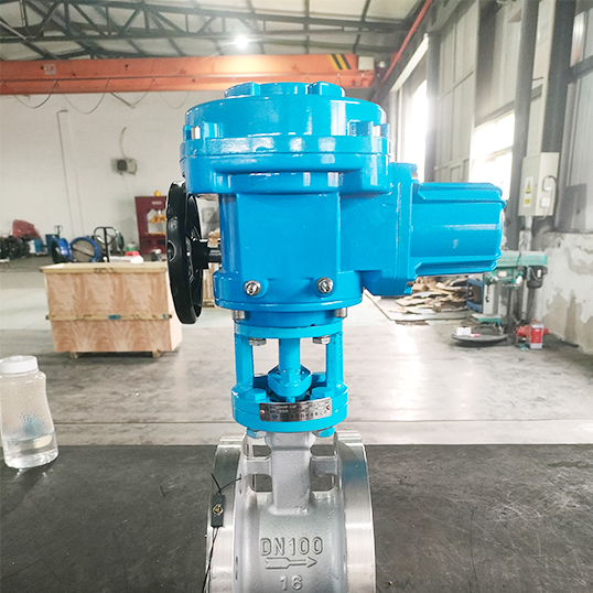 电动法兰蝶阀QB型电动执行器